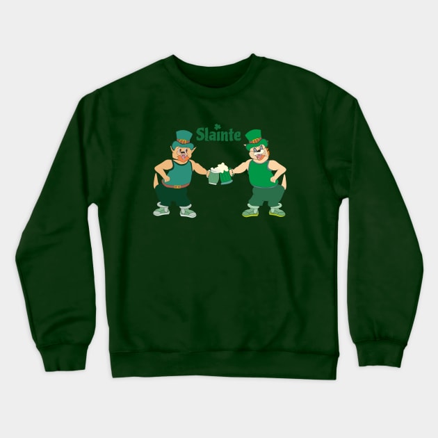 Slainte Crewneck Sweatshirt by Alekvik